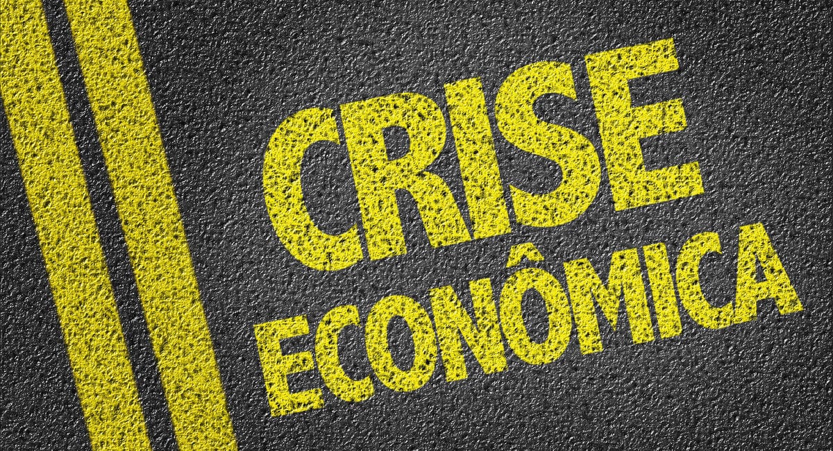 Ilustração da expressão Crise Econômica
