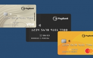 Cartão de crédito, pré-pago e da conta PagBank PagSeguro