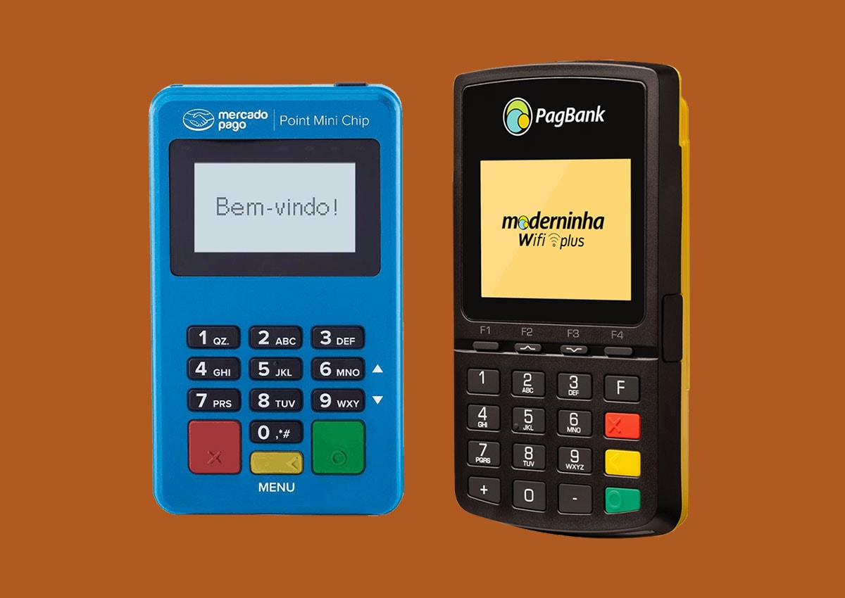 Moderninha Wifi Plus e Mercado Pago Point Mini Chip